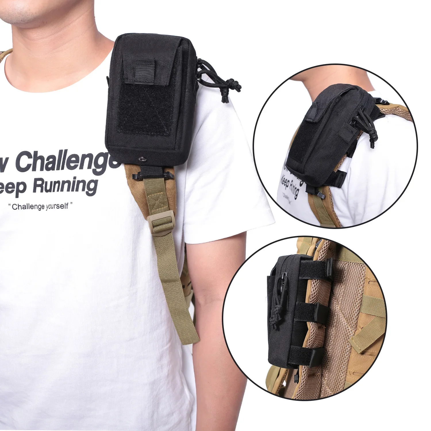 Edc Carry Kit - Ремешок для телефона с креплением Molle,