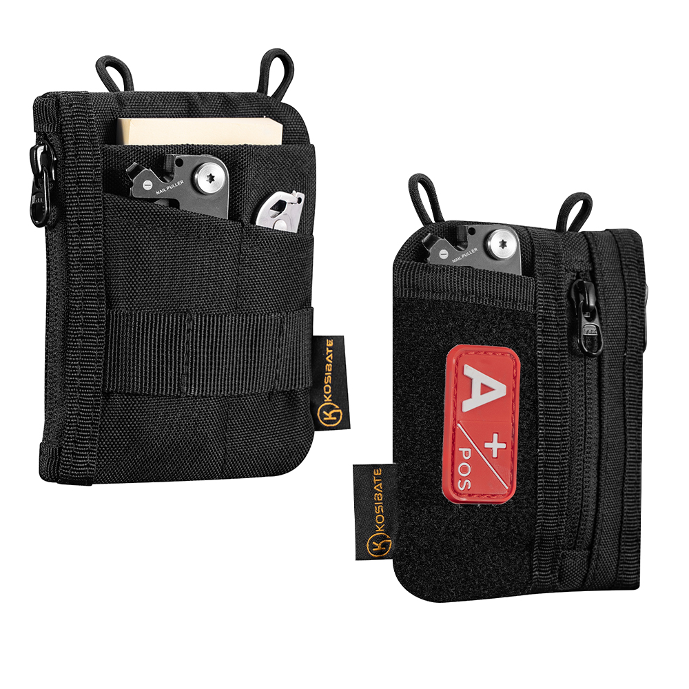 Edc Carry Pocket Pouch - Сумка-органайзер EDC с нашивками «сделай сам»
