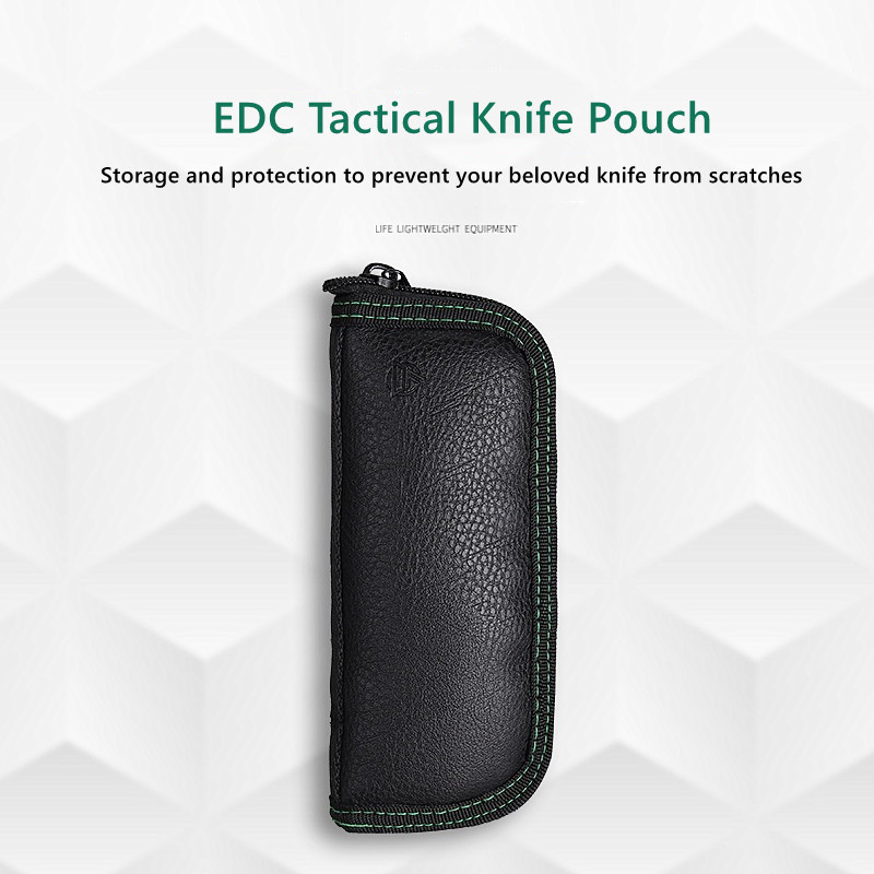 Edc Everyday Carry Knives - Складной нож, кожаная сумка, чехол для