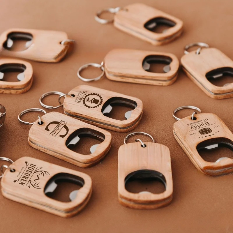 Деревянный брелок с открывалко – обзор и цена Bottle Opener Keyring