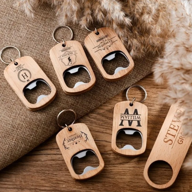 Деревянный брелок с открывалко – обзор и цена Bottle Opener Keyring