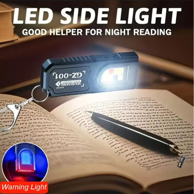 Мощный мини-COB светодиодный б – обзор и цена Keychain Flashlight