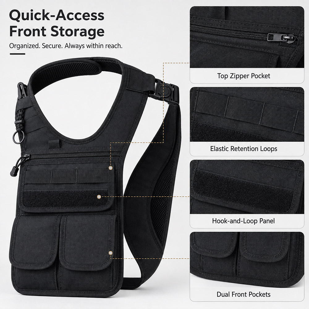 Тактическая скрытая сумка для  – обзор и цена Edc Carry Pocket Pouch